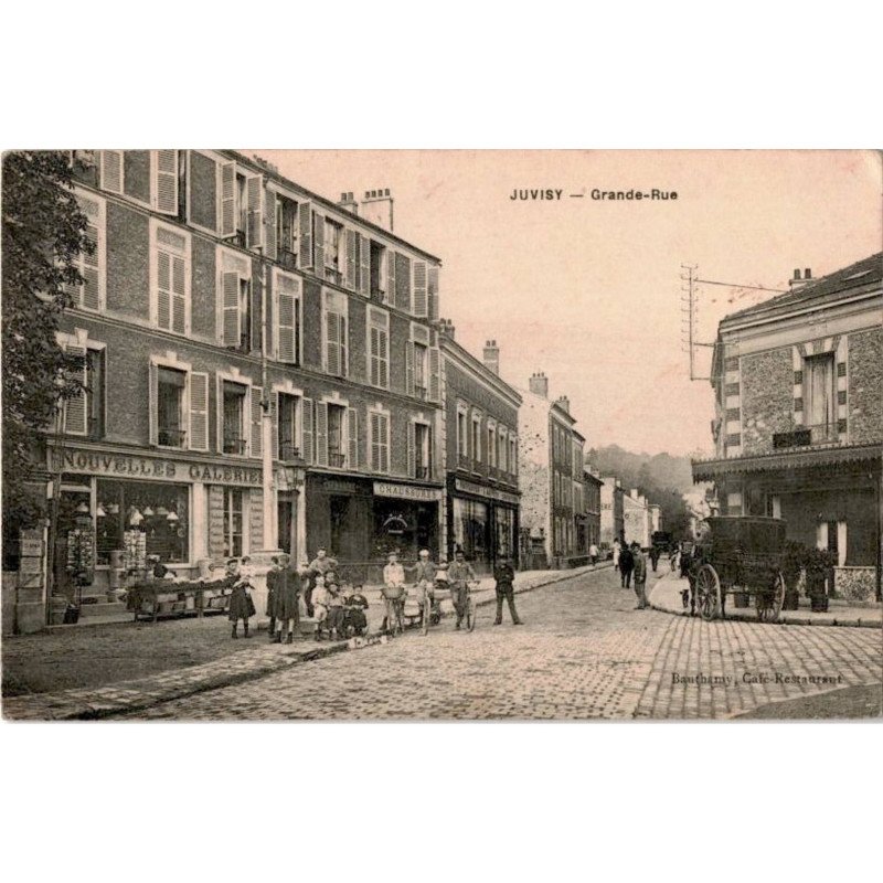 JUVISY-sur-ORGE: grande-rue - état