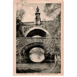 JUVISY-sur-ORGE: les belles fontaines et le pont -  bon état