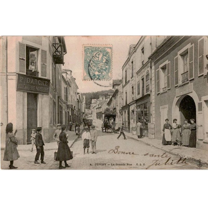 JUVISY-sur-ORGE: grande-rue - très bon état