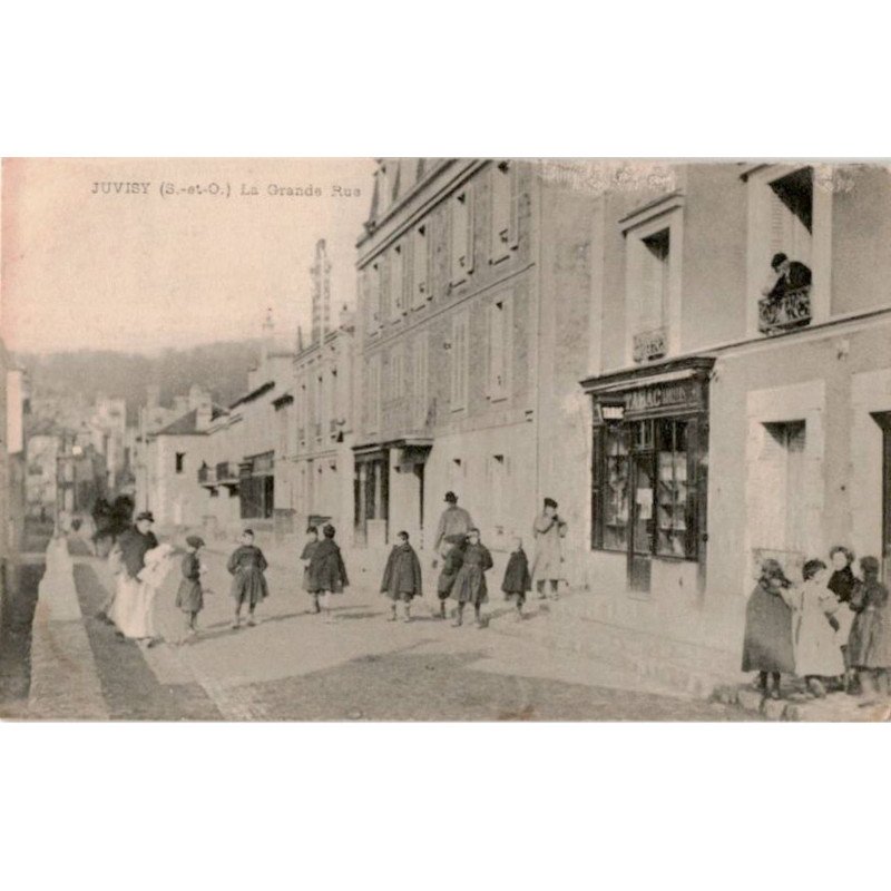 JUVISY-sur-ORGE: la grande-rue - état