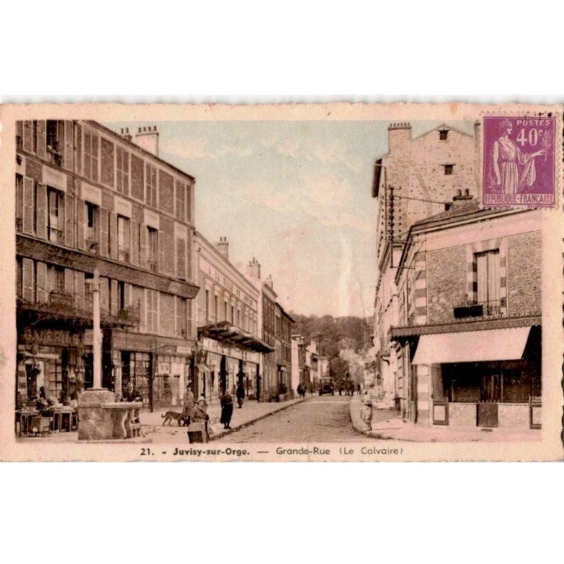JUVISY-sur-ORGE: grande-rue (le calvaire) -  bon état