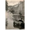 JUVISY-sur-ORGE: la grande rue et le pont sur l'orge, abreuvoir rustique -  bon état