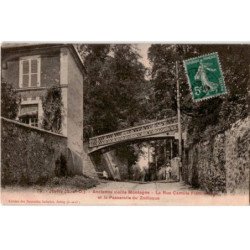 JUVISY-sur-ORGE: ancienne vieille montagne la rue camille flammarion et la passerelle du zodiaque - très bon état