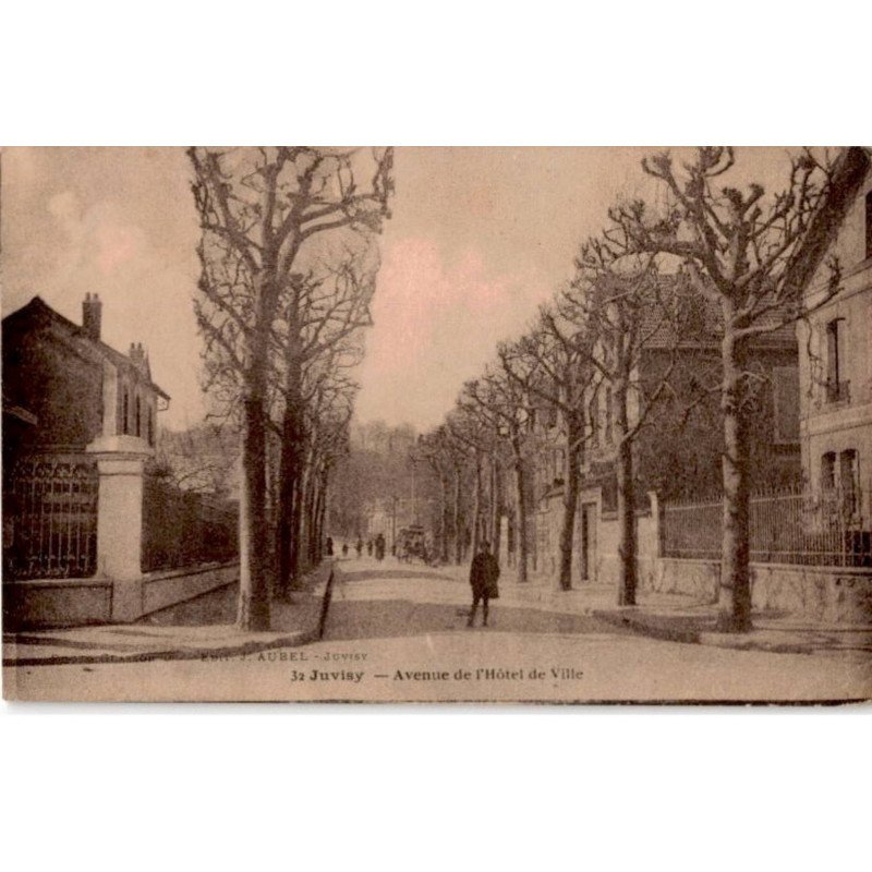 JUVISY-sur-ORGE: avenue de l'hôtel-de-ville - très bon état