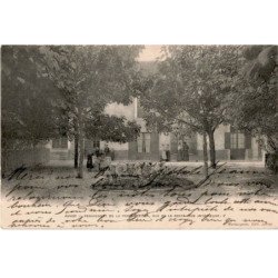JUVISY-sur-ORGE: pensionnat de la présentation, rue de la poste vue intérieure - bon état