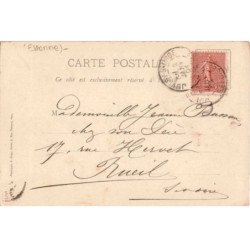 JUVISY-sur-ORGE: pensionnat de la présentation, rue de la poste vue intérieure - bon état