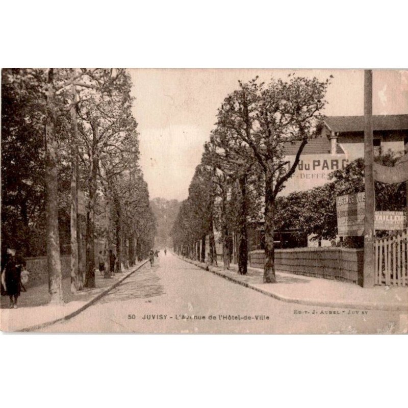 JUVISY-sur-ORGE: avenue de l'hôtel-de-ville - bon état