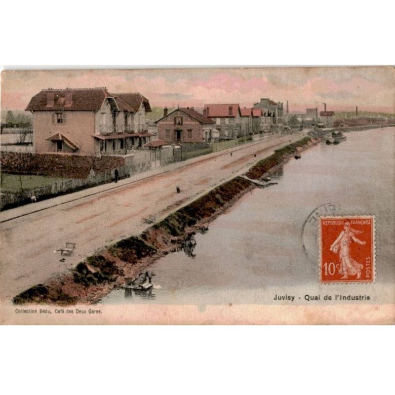 JUVISY-sur-ORGE: quai de l'industrie - bon état