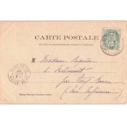 JUVISY-sur-ORGE: rue de la poste - état
