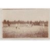 environs de Saint Mard sur Auve : carte photo d' une remise de médaille militaire - très bon état