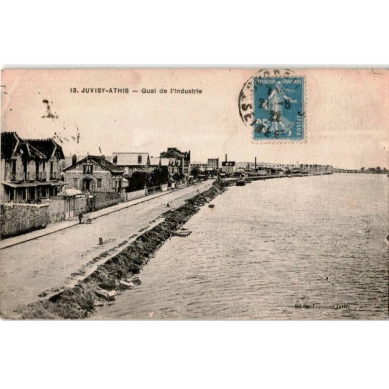 JUVISY-sur-ORGE: quai de l'industrie - très bon état