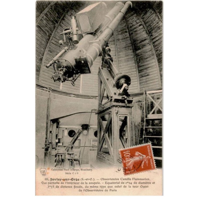JUVISY-sur-ORGE: observatoire camille flammarion - très bon état