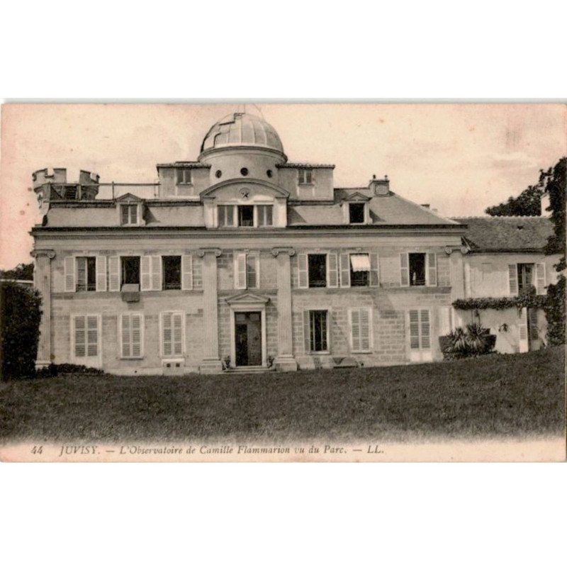 JUVISY-sur-ORGE: observatoire de camille flammarion vu du parc - très bon état