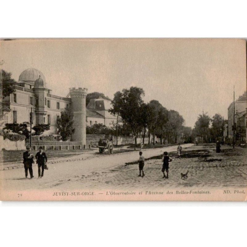 JUVISY-sur-ORGE: observatoire et avenue des belles-fontaines - très bon état