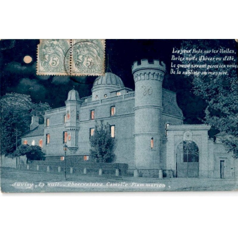 JUVISY-sur-ORGE: la nuit observatoire camille flammarion - bon état