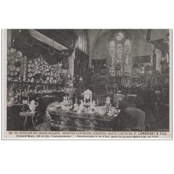 CARCASSONNE : publicité pour les """"Grands Magasins"""" Lambrigot et fils vers 1910 - très bon état