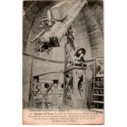 JUVISY-sur-ORGE: observatoire camille flammarion, vue partielle de l'intérieur de la coupole - état