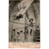 JUVISY-sur-ORGE: observatoire camille flammarion, vue partielle de l'intérieur de la coupole - état