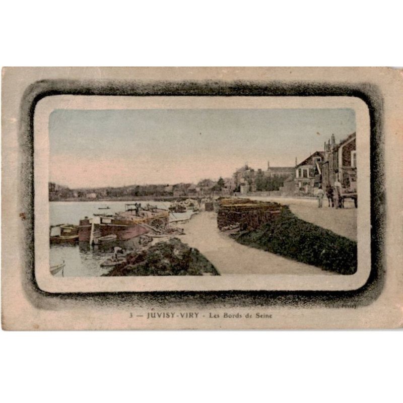 JUVISY-sur-ORGE: les bords de seine -  état