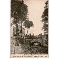 JUVISY-sur-ORGE: pont du mort-Rû et route conduisant à savigny et juvisy - très bon état