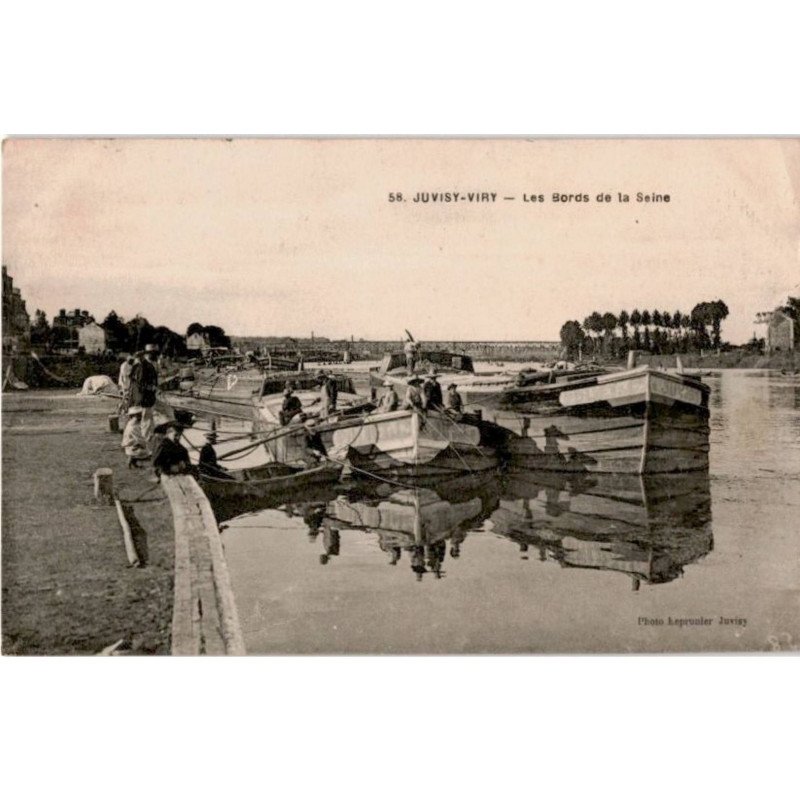 JUVISY-sur-ORGE: les bords de la seine - très bon état