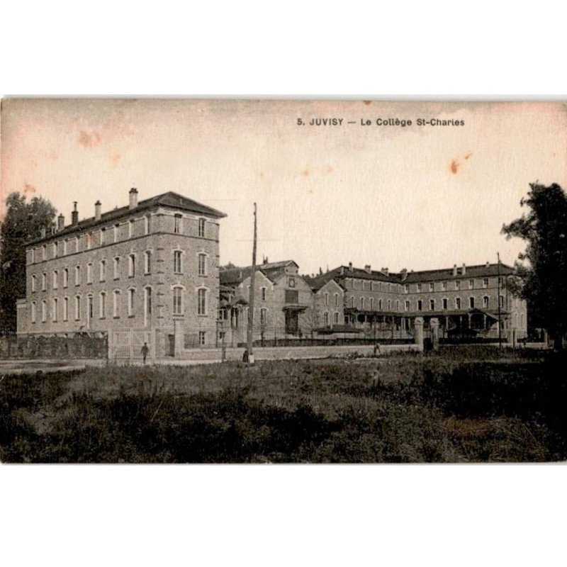 JUVISY-sur-ORGE: le collège saint-charles - bon état