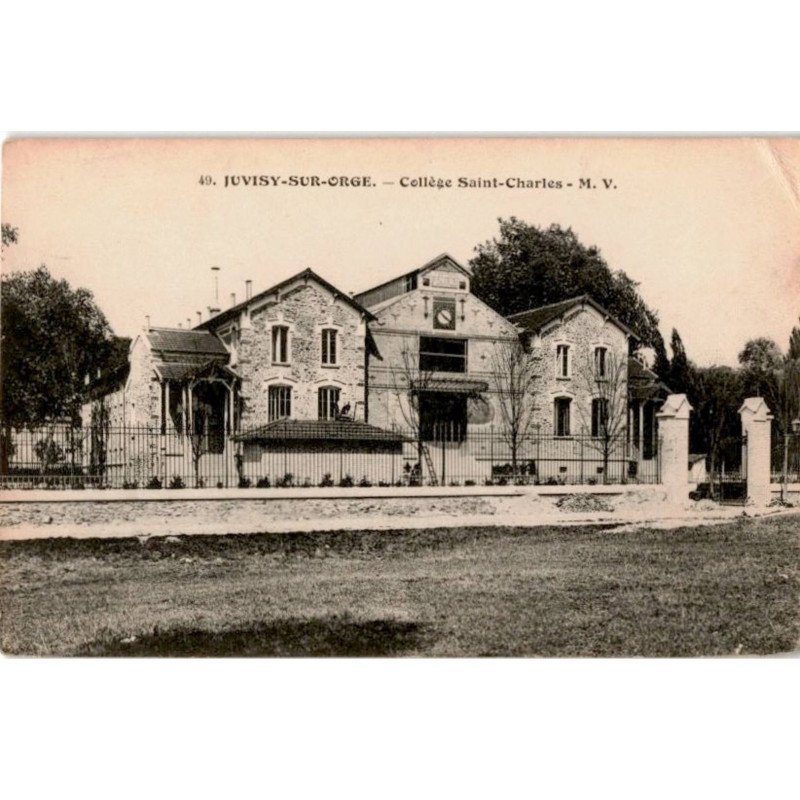 JUVISY-sur-ORGE: collège saint-charles - état