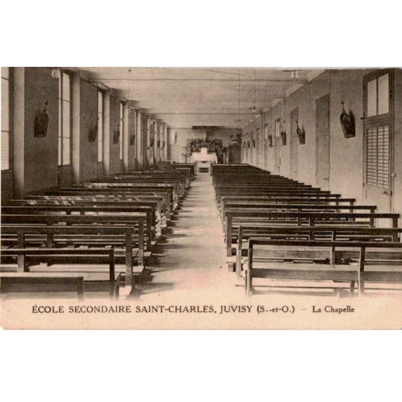 JUVISY-sur-ORGE: école secondaire saint-charles, la chapelle - très bon état