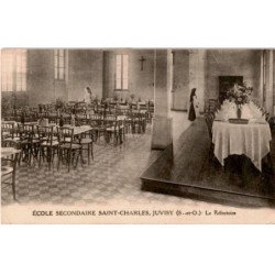 JUVISY-sur-ORGE: école secondaire saint-charles, le réfectoire - très bon état