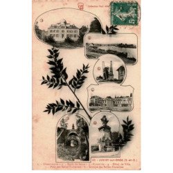 JUVISY-sur-ORGE: observatoire, bords de seine, pyramide, hôtel de ville, pont des belles fontaines - état