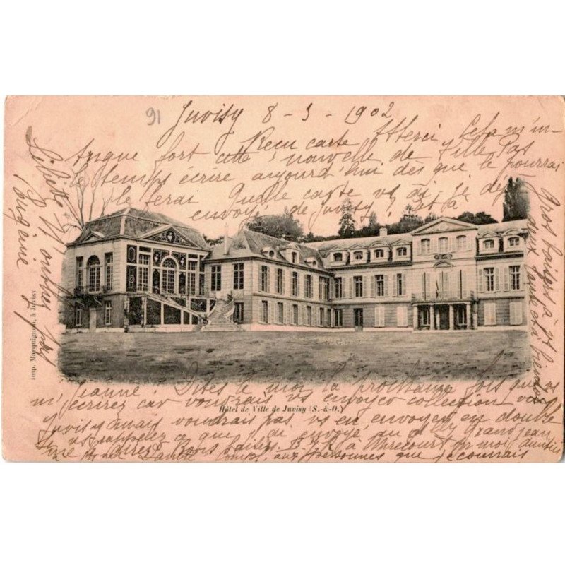 JUVISY-sur-ORGE: hôtel de ville - état
