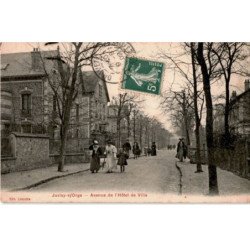JUVISY-sur-ORGE: avenue de l'hôtel de ville - très bon état