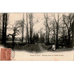JUVISY-sur-ORGE: paysage place de l'hôtel de ville - très bon état