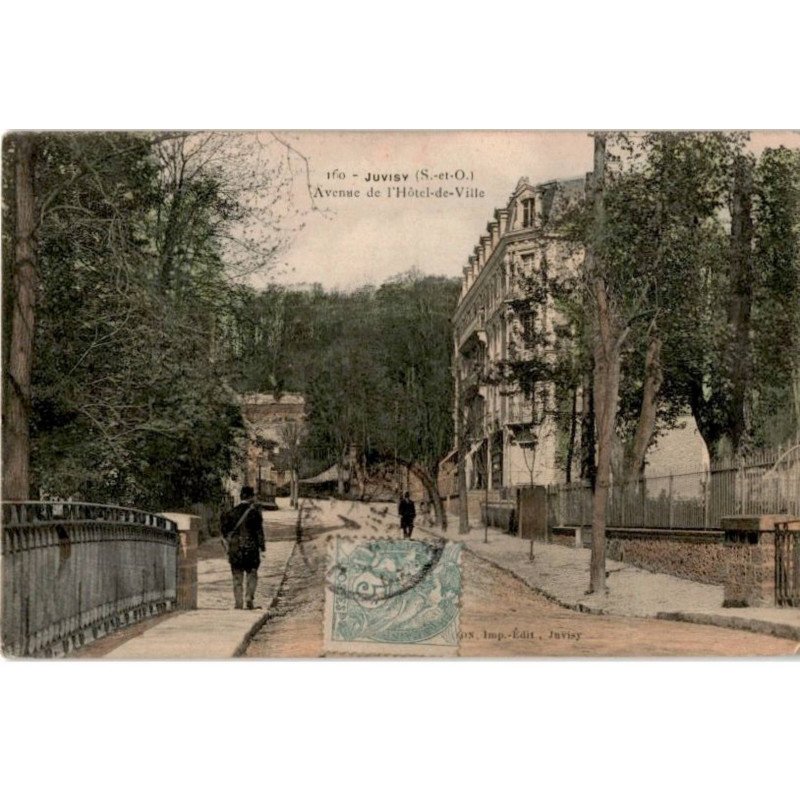 JUVISY-sur-ORGE: avenue de l'hôtel-de-ville - très bon état