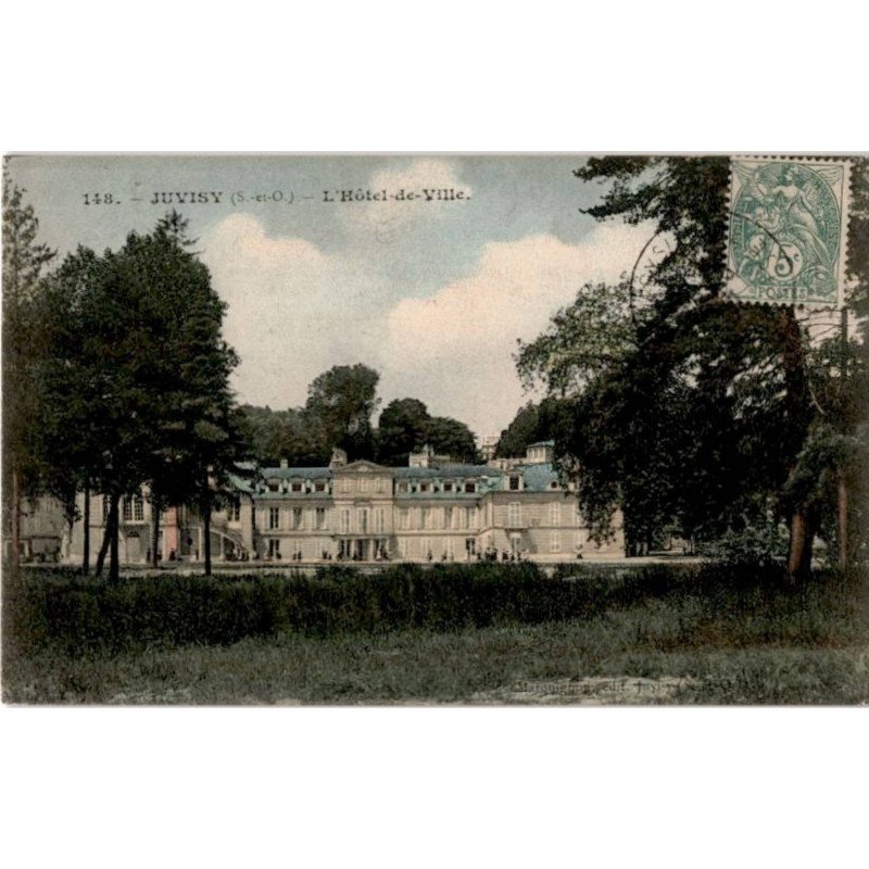 JUVISY-sur-ORGE: l'hôtel de ville - très bon état