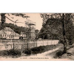 JUVISY-sur-ORGE: l'orge et la place de la mairie - très bon état