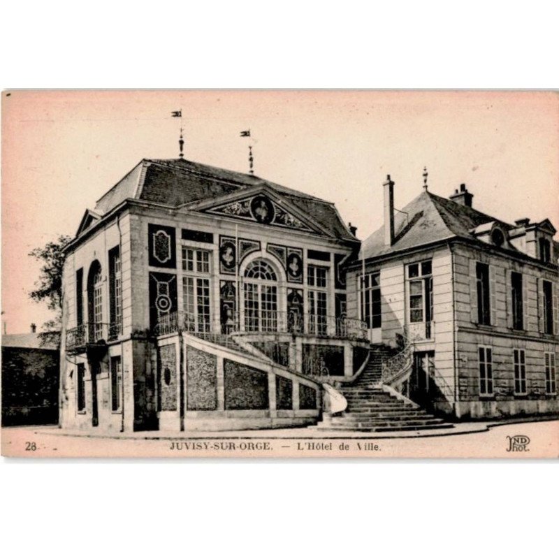 JUVISY-sur-ORGE: l'hôtel de ville - très bon état