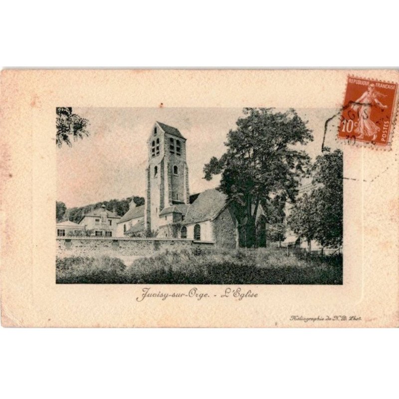JUVISY-sur-ORGE: l'église - état