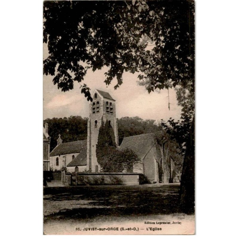 JUVISY-sur-ORGE: l'église - état