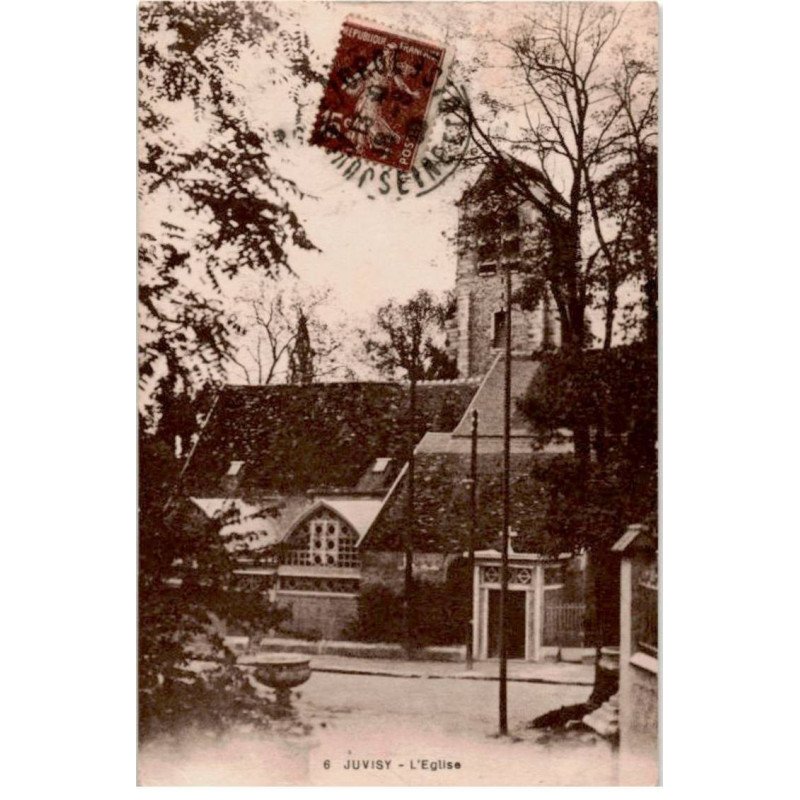 JUVISY-sur-ORGE: l'église - très bon état