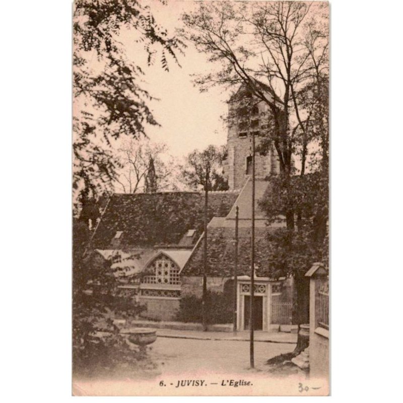 JUVISY-sur-ORGE: l'église - bon état