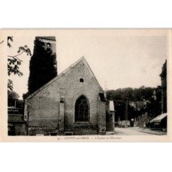 JUVISY-sur-ORGE: l'église et l'escalier - très bon état