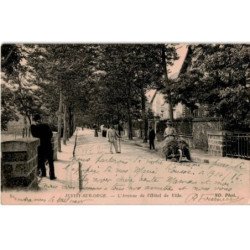 JUVISY-sur-ORGE: l'avenue de l'hôtel de ville - très bon état