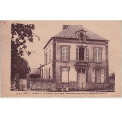 NEUVY : la mairie vers 1930 - très bon état
