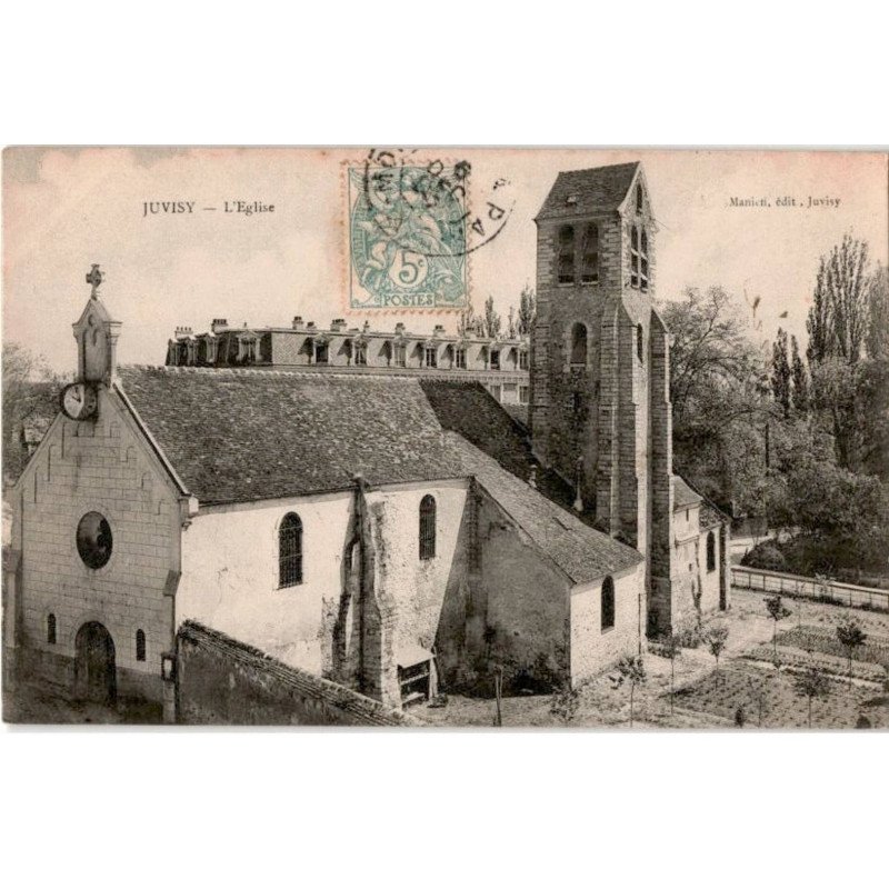 JUVISY-sur-ORGE: l'église - très bon état