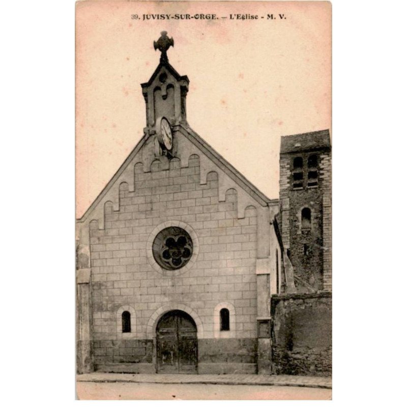 JUVISY-sur-ORGE: l'église - très bon état