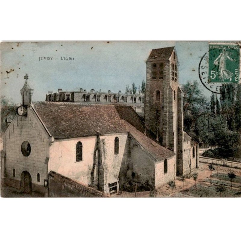 JUVISY-sur-ORGE: l'église - bon état
