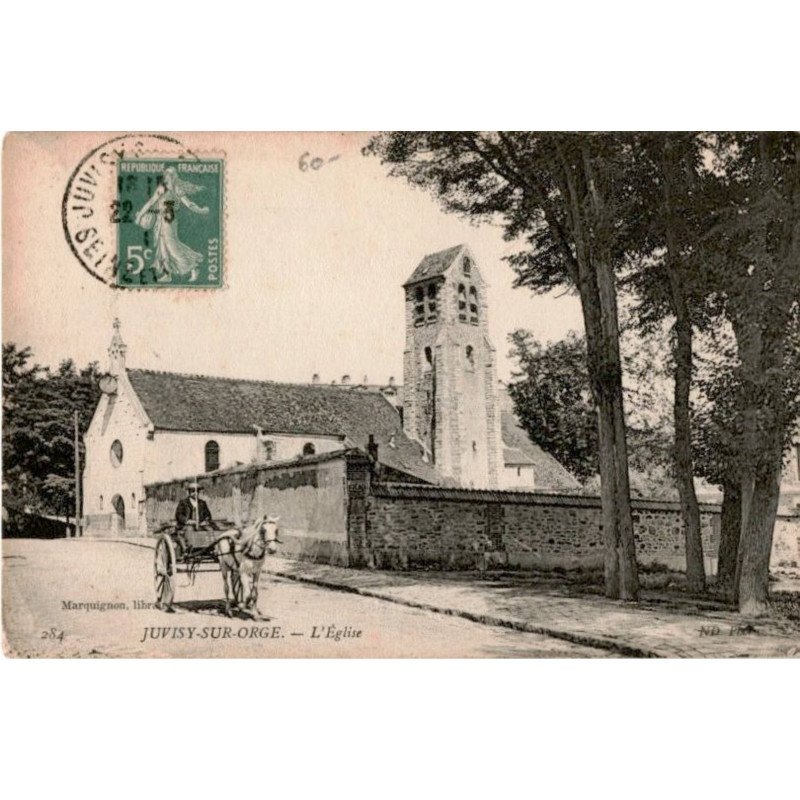 JUVISY-sur-ORGE: l'église - état