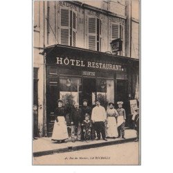 LA ROCHELLE : l' hôtel restaurant Paranteau vers 1910  - très bon état