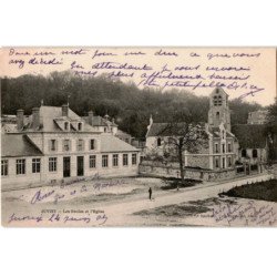 JUVISY-sur-ORGE: les écoles et l'eglise - très bon état